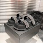 BAL Crystal Embellished Slides – Slide – Nero