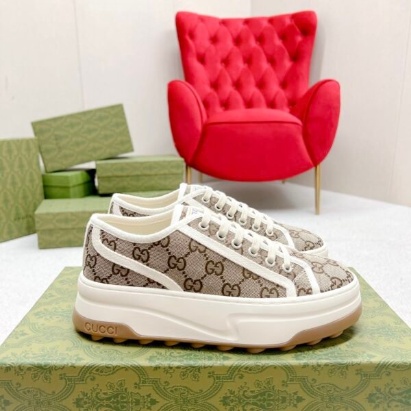GG Tennis 1977 Beige GG Canvas - Sneakers
