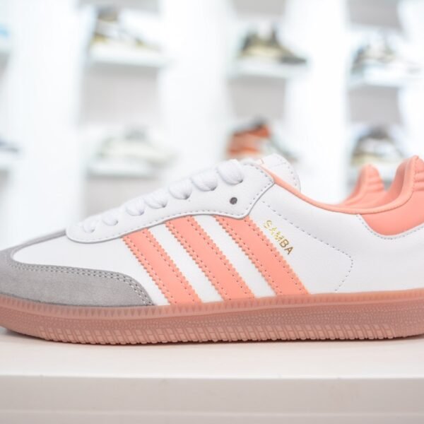 AD Samba White/Pink - Sneakers