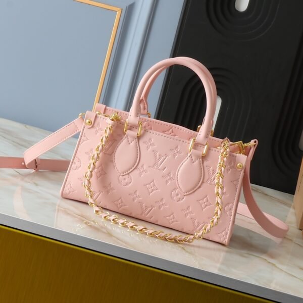 LV OnTheGo PM Pink Monogram Empreinte - Bag
