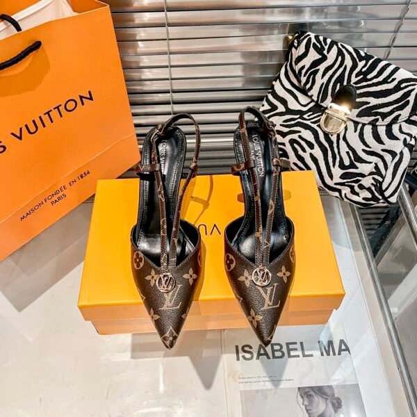LV Lock It Pointed Toe Slingback - Heels