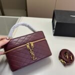 YSL Vanity Case Quilted Leather – Borsa