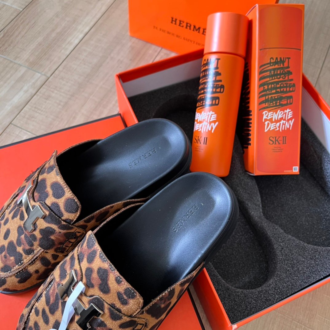 HM Oran Sandals Leopard Print - Slides - Image 9
