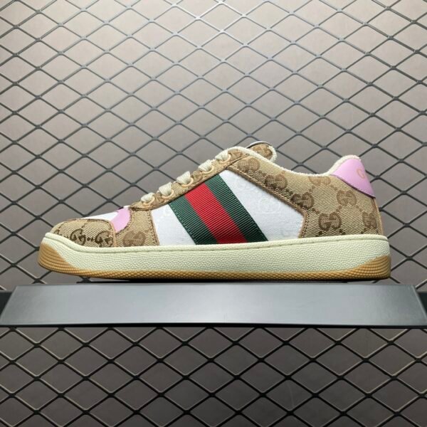GG Screener Beige GG Canvas - Sneakers