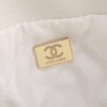 CC 22 Bag White Leather – Borsa – Oro
