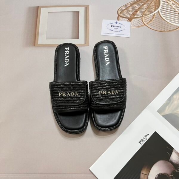 PR Woven Logo Slides - Slides