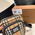 BBR Vintage Check E-canvas Crossbody – Bag