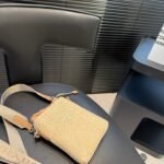 PR Raffia and Leather Pouch – Bag