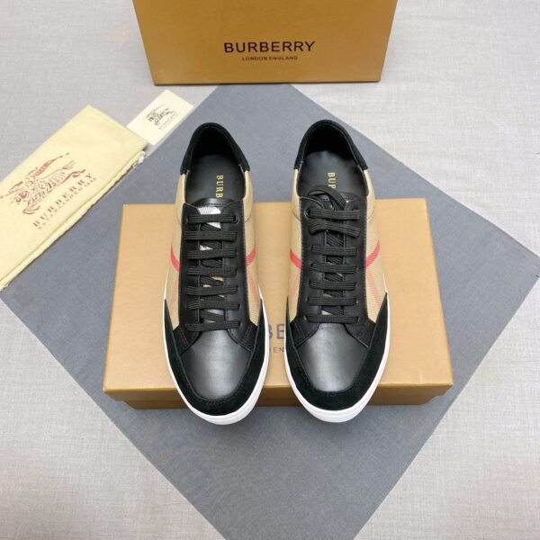 BBR Vintage Check Stripe Sneakers - Sneakers