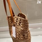 YSL Panier Medium Raffia – Borsa