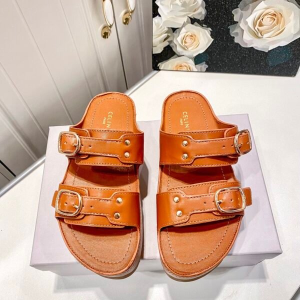 CEL Triomphe Buckle Sandals - Sandals