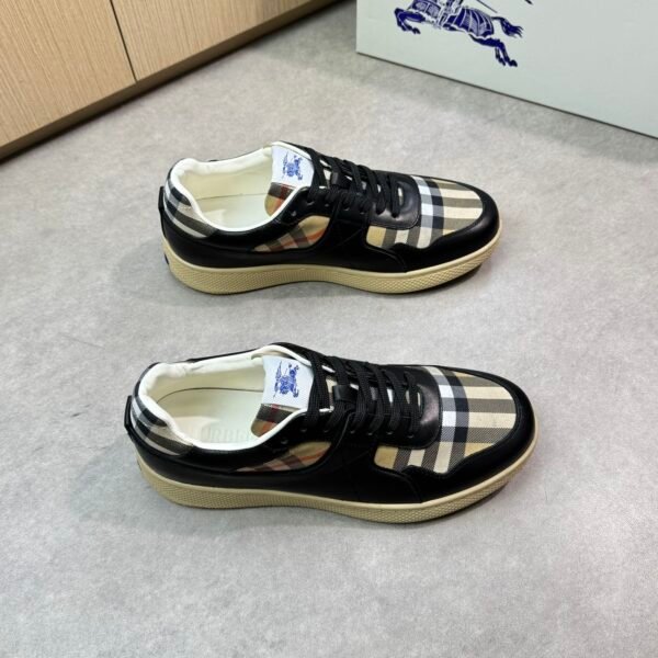 BBR Vintage Check Sneakers Beige/Black - Sneakers