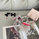 CL Just Nothing Crystal Mules – Heels
