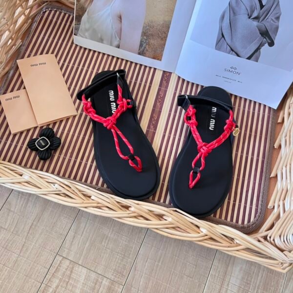 MIU Rope Sandals - Sandals