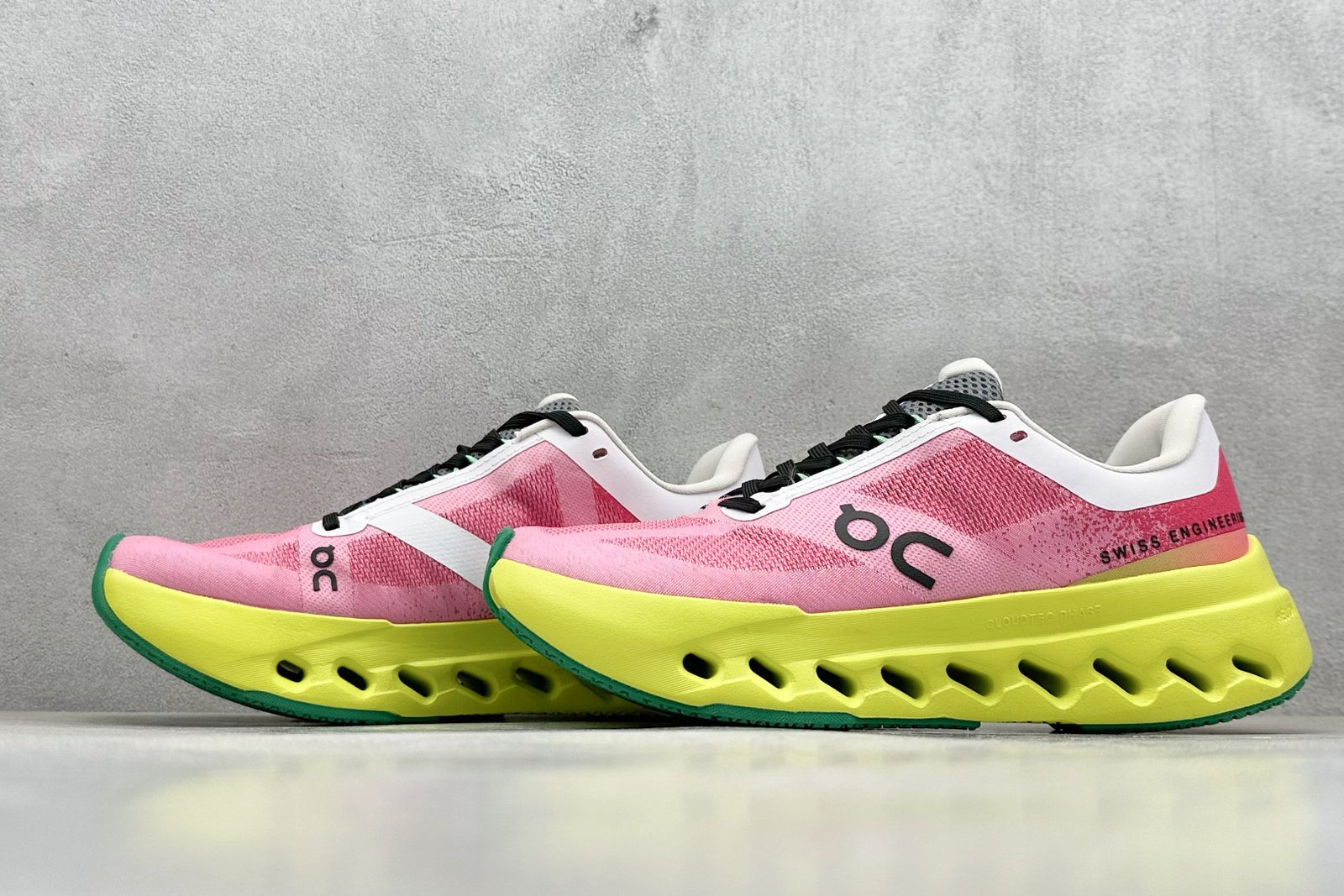 ON Cloudmonster Pink/Yellow - Sneakers - Image 5