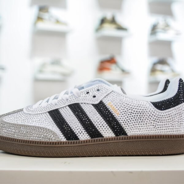 AD Samba OG Swarovski White/Black - Sneakers