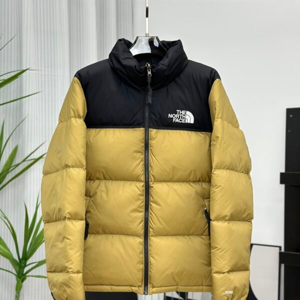 TNF 1996 Retro Nuptse Jacket Black/Yellow - Jacket