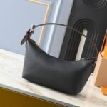 LV Loop Hobo Black Monogram Empreinte Leather – Bag