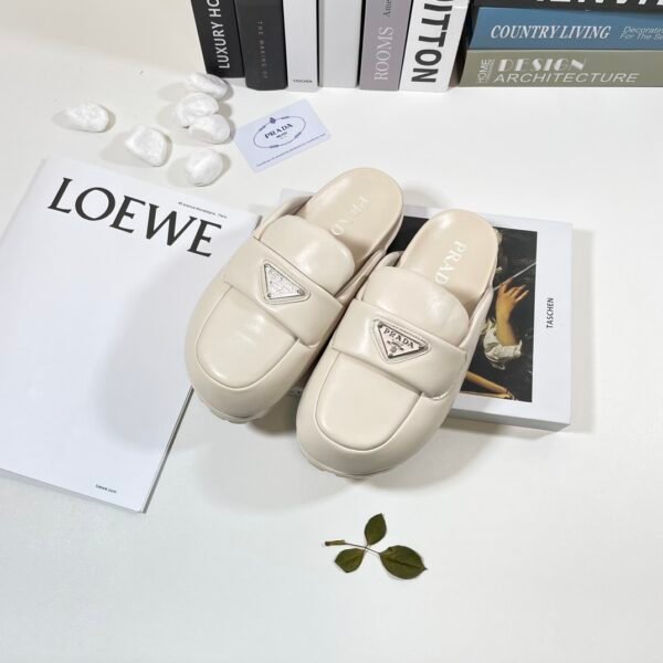 PR Logo Plaque Mules - Shoes