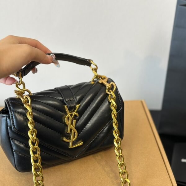 YSL Loulou Toy Black Leather - Bag