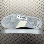 AMR Skeleton Low Black/Grey Leather – Sneaker