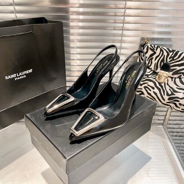 YSL Opyum Slingback Pumps - Heels