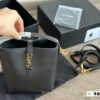 YSL Le Maillon Bucket Black Leather - Bag · Ref. BA22245