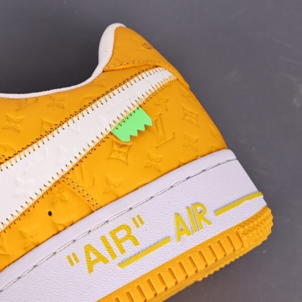 LV Air Force 1 by Virgil Abloh Yellow Monogram - Sneakers