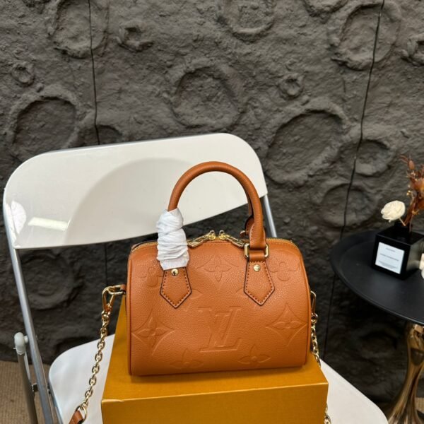 LV Speedy Bandoulière 20 Monogram Empreinte Leather - Bag