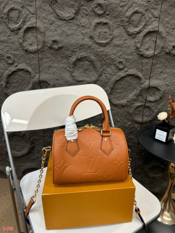 LV Speedy Bandoulière 20 Monogram Empreinte Leather – Tasche