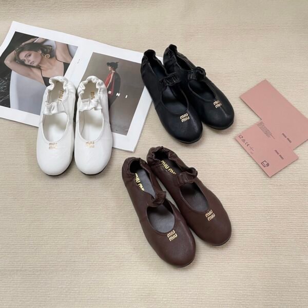 MIU Ballerina Flats - Shoes