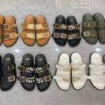 FD FF Motif Double Strap Sandals – Sandals