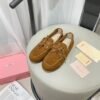 MIU Suede Loafers - Shoes