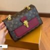 LV Victoire Monogram and Burgundy Leather - Bag