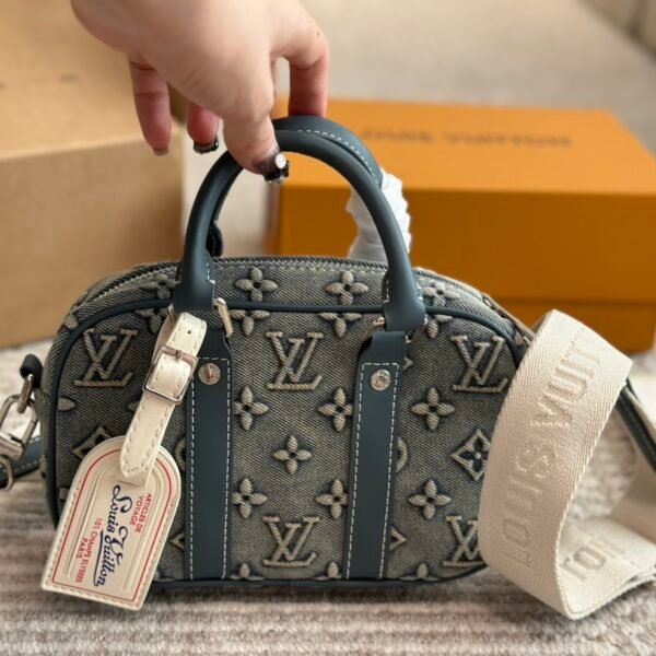 LV Speedy Bandoulière 20 Denim Jacquard - Bag