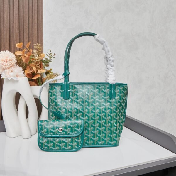 GYD Saint Louis PM Green GYDine Canvas - Bag