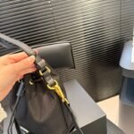 PR Nylon Bucket Bag Black – Borsa