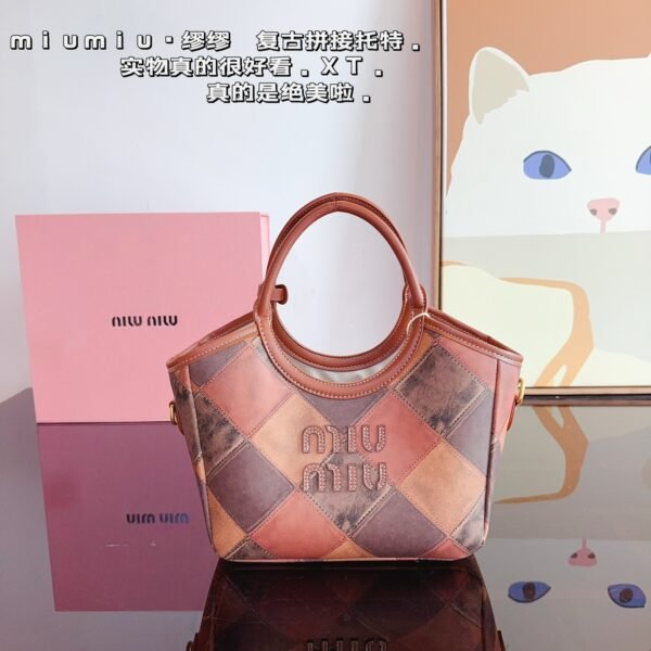MIU Madras Patchwork Hobo - Bag