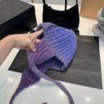 MCL Ribbed Wool Beanie Purple – Hat