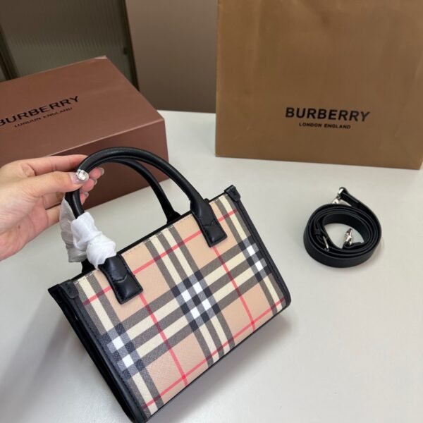 BBR Title Vintage Check and Leather Small Vintage Check - Bag