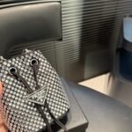 PR Crystal Studded Bucket Bag – Borsa