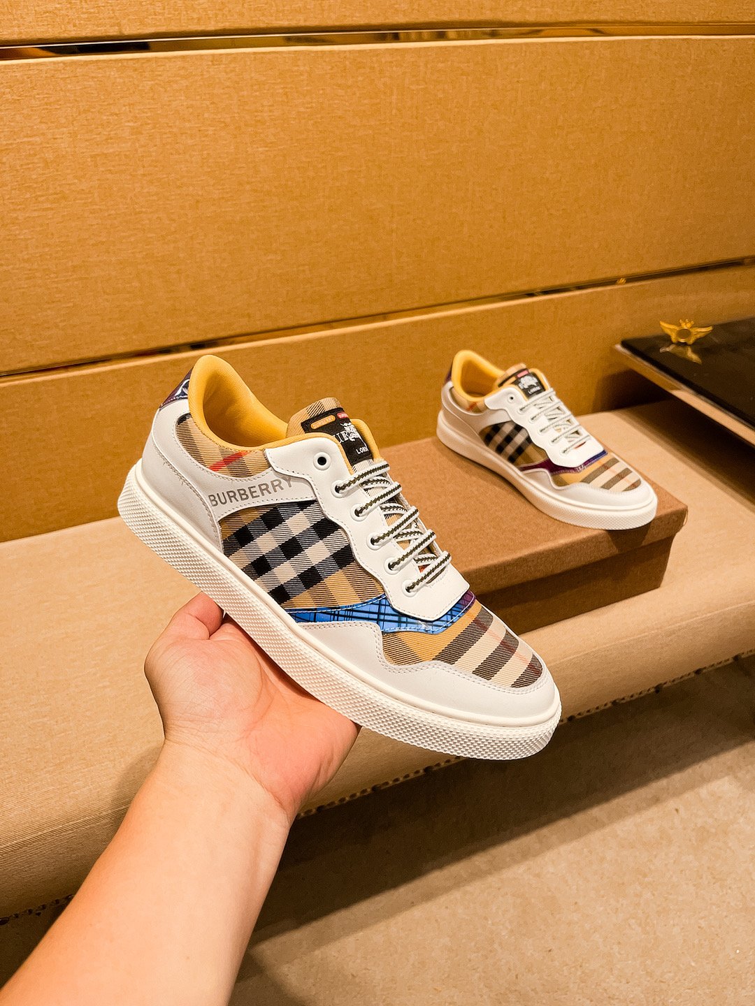 BBR Vintage Check Arthur Multicolor – Sneaker — 3