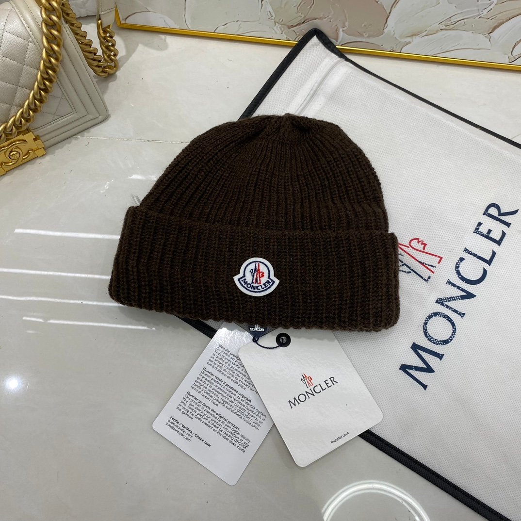 MCL Ribbed Wool Beanie Various Colors - Hat - Image 5