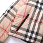 BBR Check Puffer Jacket – Giacca – Rosso
