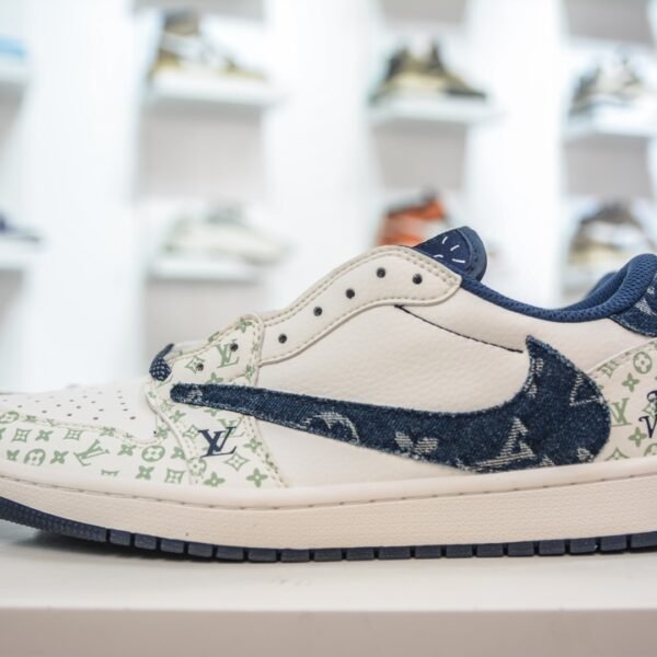 LV Air Jordan 1 Low Fragment x Travis Scott - Sneakers