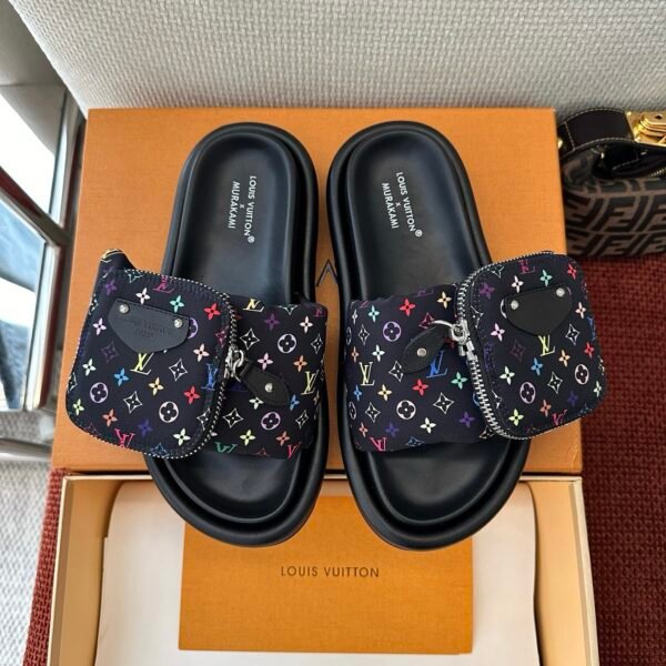 LV Murakami Velcro Slides - Slides