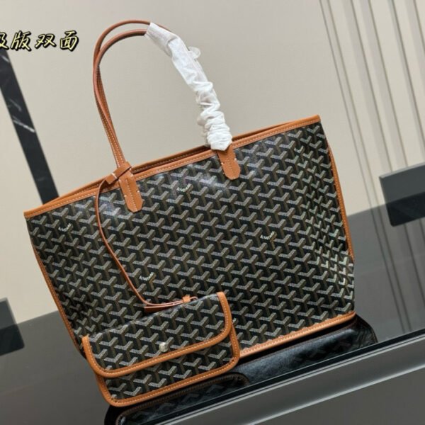 GYD Saint Louis PM Black GYDine Canvas - Bag