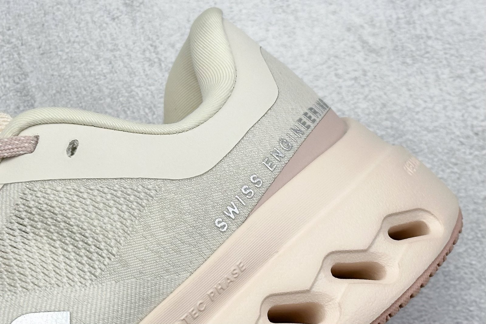 ON Cloudmonster White/Pink - Sneakers - Image 9
