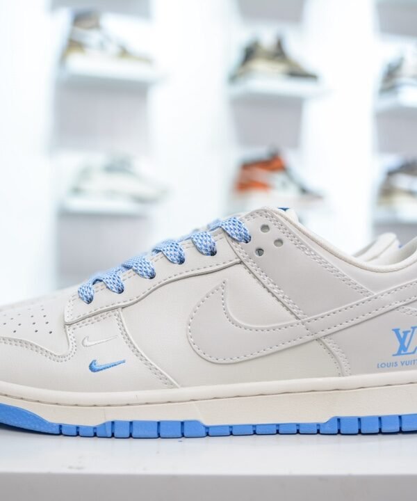 LV NK SB Dunk Low – Baskets – Bleu