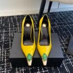 YSL Opyum Pumps – Heels – Green